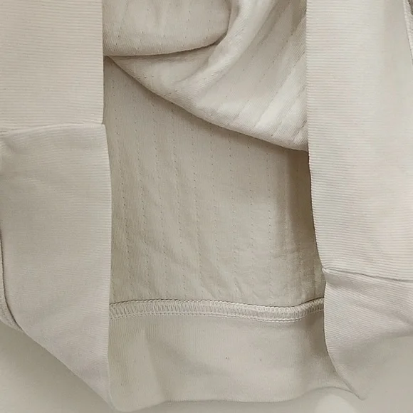 Apiece Apart 100% Organic Cotton Olimpio Sweatshirt Off White Cream Sz XS - Picture 15 of 16